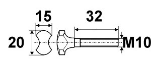 Hammerkopfschraube