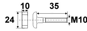 Hammerkopfschraube